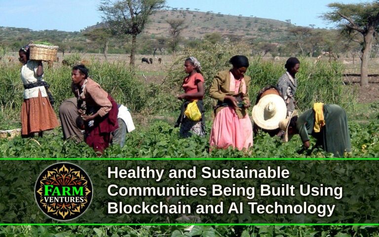 Healthy & Sustainable Communities Using Blockchain & AI Technology